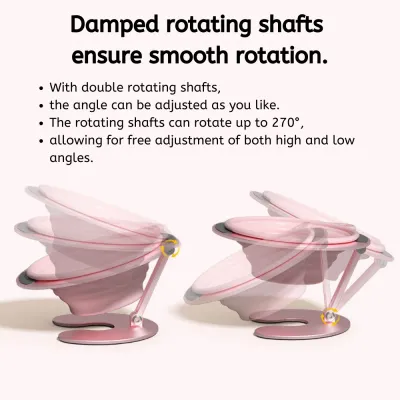 Tilted Elevated Dog Silicone Bowl Tilted Elevated Dog Silicone Bowls