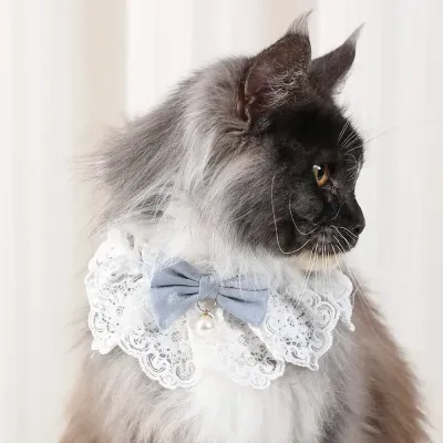 Cute Decorative Neckwear Cat Bandana
