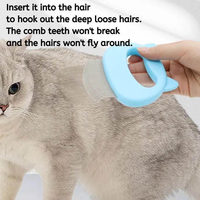Cat Comb Pet Hair Brush Best Lint Brush For Pet Hair