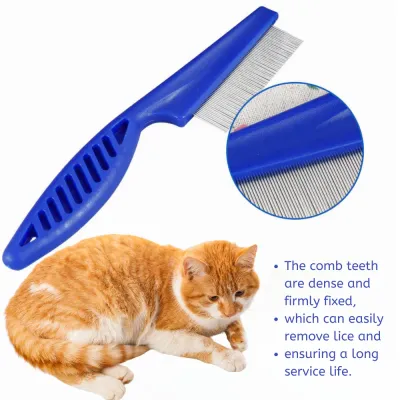 Blue Cat Flea Comb Cat Flea Comb Set