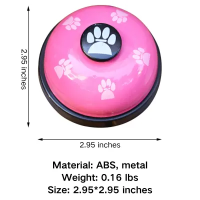 Promote positive behavior and routine in pets by using a bell for meal or playtime notifications.