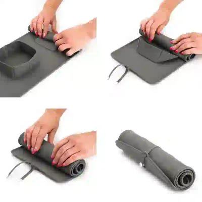 Non-slip base ensures bowls stay in place, preventing spills and messes.