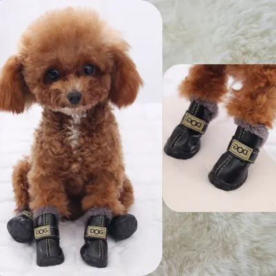 Waterproof boots for small dogs Small dog boots with adjustable straps