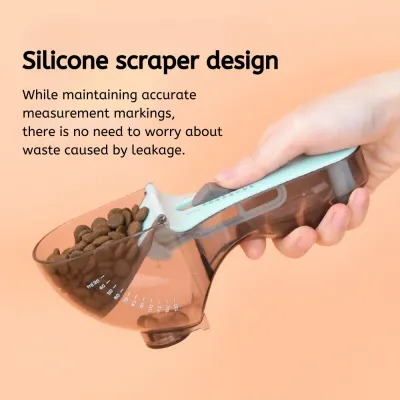 pet food scooper (3) Helps prevent overfeeding by offering accurate portion measurements.