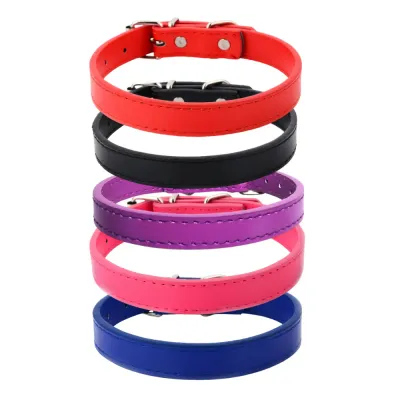 PU Leather Dog Collars