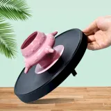 anti-slip silicone pet feeder
