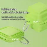 Compact and space-saving, fits easily into bags or backpacks for travel.
