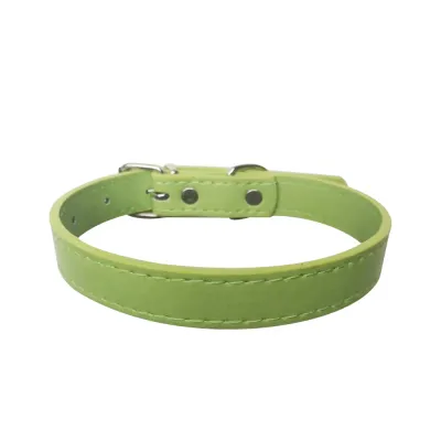 Green Dog Collar