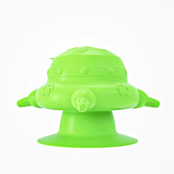 green puppy milk feeder