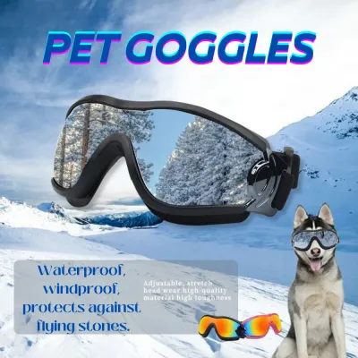 dog ski goggles (1) Windproof goggles for medium to large dogs