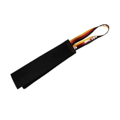 Durable leather dog training toy