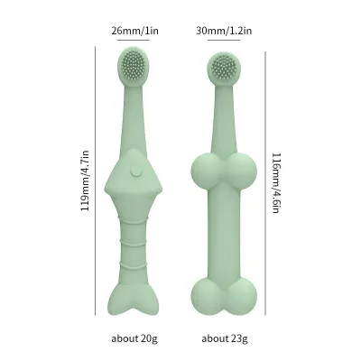 Cat dental care toothbrush Cat dental care toothbrush size