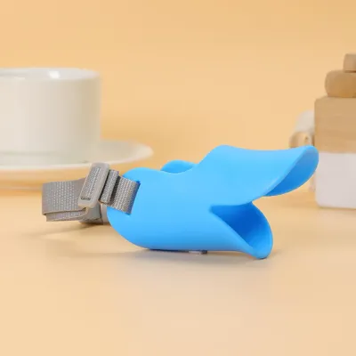 Duck-billed Silicone Adjustable Dog Muzzle