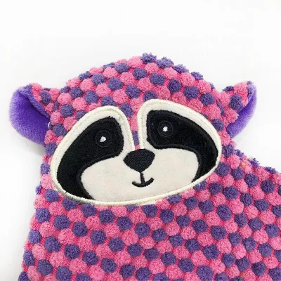 Plush chew toy for pets purple Pineapple chew toy for dogs