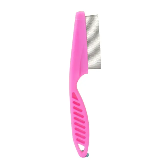 Pin Brush Pink Stainless Grooming Pet Pin Brush