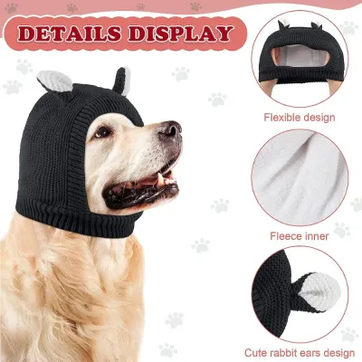 Knitted Dog Hat