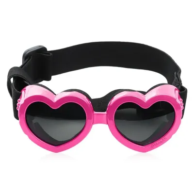 dog sunglasses (2) Adjustable pet sunglasses for small breeds.