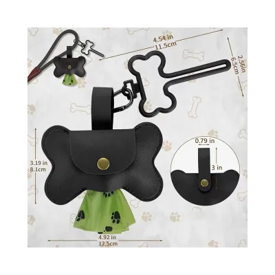 waste bag holder dog black waste bag holder dog