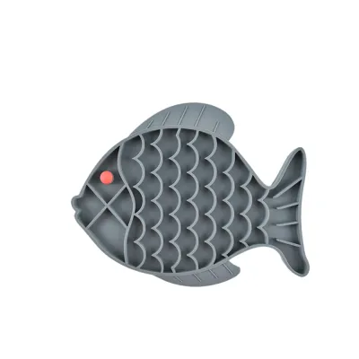 slow feeding dog bowl Silicone slow feeder mat for pets.