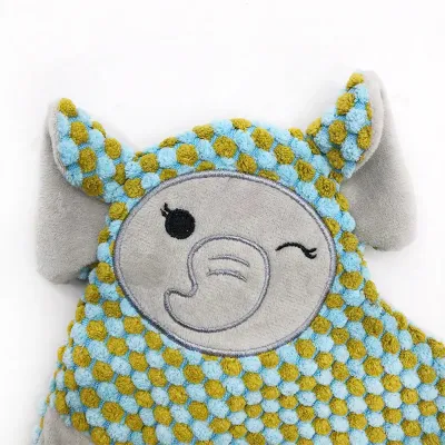 Interactive dog toy with squeaker Plush bite toy for pets