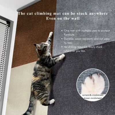 Cat climbing pad toy post