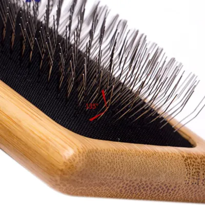 Wooden Fine-toothed Pet Needle Comb