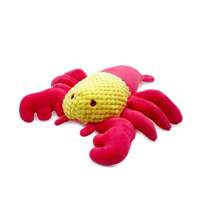 Plush dog toy for chewing