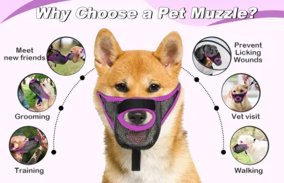 Breathable Adjustable Light-weight Dog Muzzle