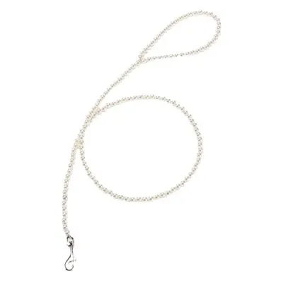 White Pearl Dog Leash Charming White Pearl Cat Leash