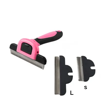 Dog Shedding Brush Pink
