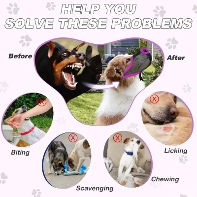 Breathable Adjustable Light-weight Dog Muzzle