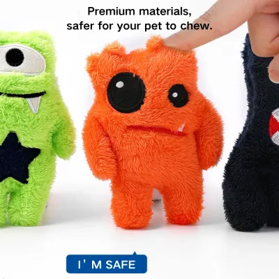 Teeth cleaning and gum massage benefits in a fun, squeaky toy for puppies.