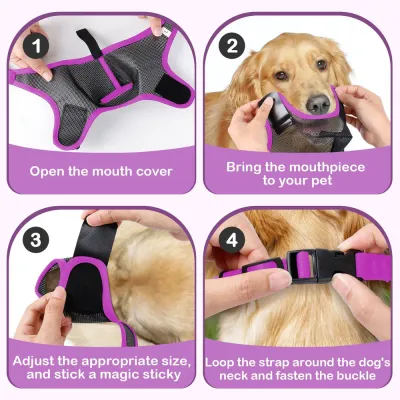 Breathable Adjustable Light-weight Dog Muzzle