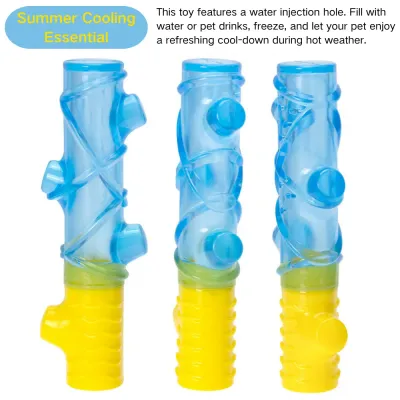 TPR material offers durability, making this toy perfect for chewing, fetching, and outdoor play.