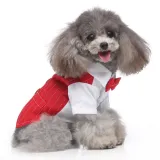 Red Striped Suit Pet Tuxedo for Dogs