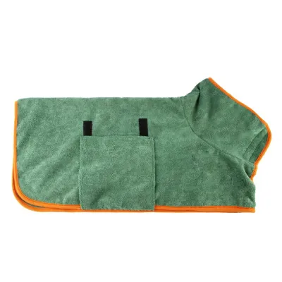 dog bath towel (1) Helps pets stay dry and prevents cold from setting in post-bath.