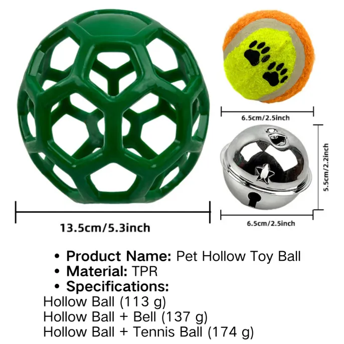 ball in ball dog toy (2) Helps clean teeth and gums, supporting dental hygiene by removing food debris and plaque buildup.