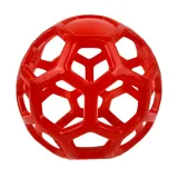 dog toys balls (2) The bell inside the ball adds an auditory element to play, enticing pets to chase and interact with the toy.