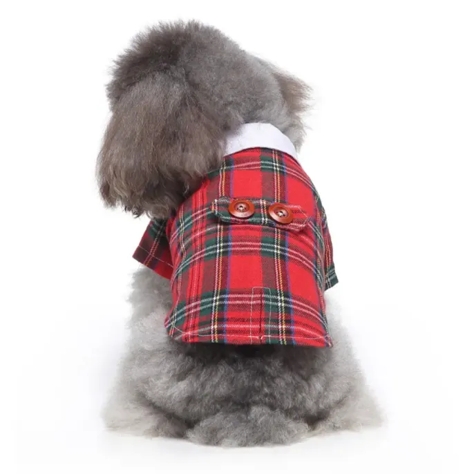 Pet Checkered Shirt Hot SellingPet Checkered Shirt