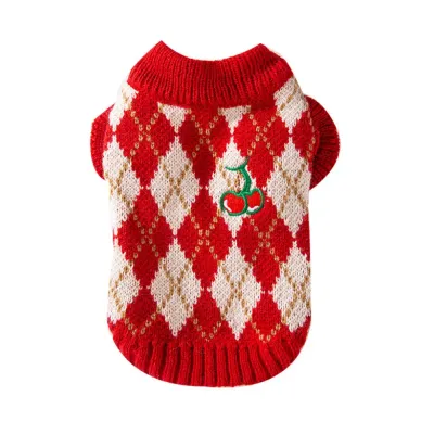 christmas sweater for dogs (2) Winter sweater for cats – soft, warm, and stylish for cold weather.