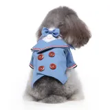 dog formal suit (2) Well-made construction with precise stitching and secure lining for long-lasting wear.