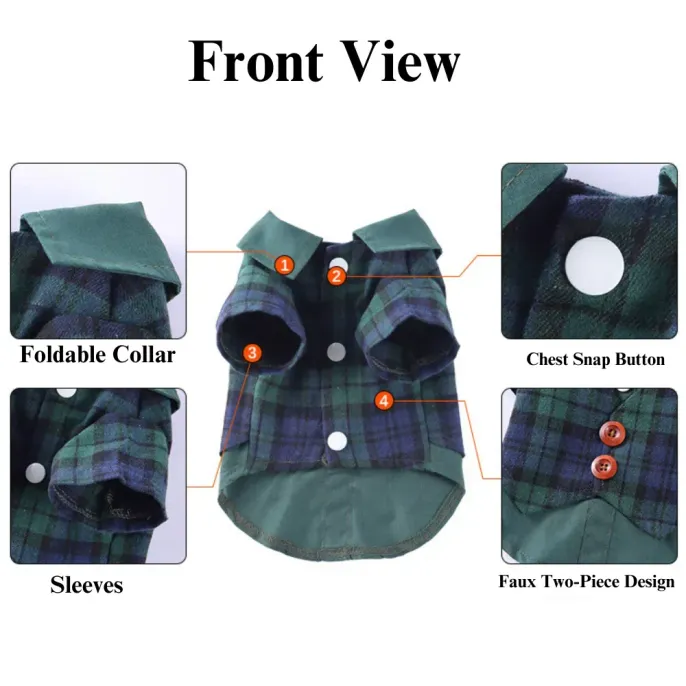 Dog Faux Two-Piece Wholesale