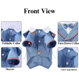 dog suits for weddings (2) High-quality polyester fabric for durability, comfort, and wrinkle-resistance.