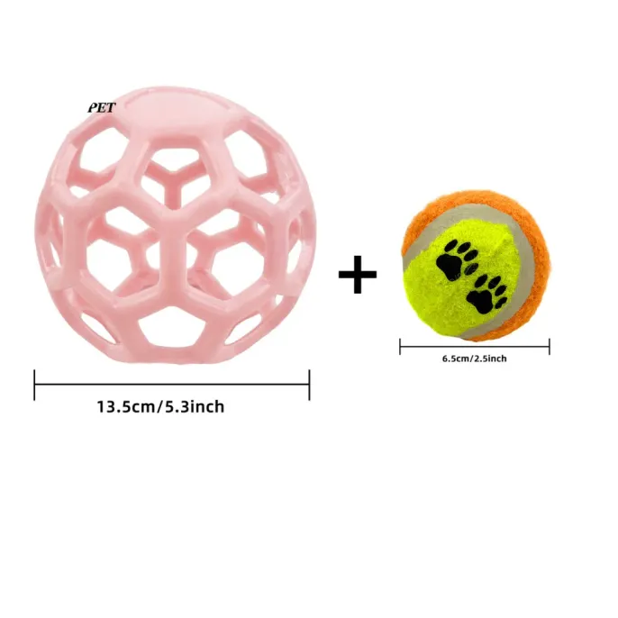 dog toys balls (1) Provides mental stimulation through fun play, preventing boredom and promoting cognitive development in pets.