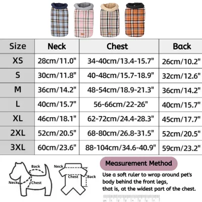 winter dog coat (2) Keeps pets warm and dry in cold, wet weather with its durable nylon exterior.