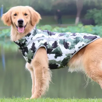 dog jacket (1) Smooth, durable zipper for quick and secure dressing with no snagging of fur.