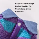 Fleece Shirt for Hairless Cats and Small Dogs Chic Striped Pet Sweater for Cats