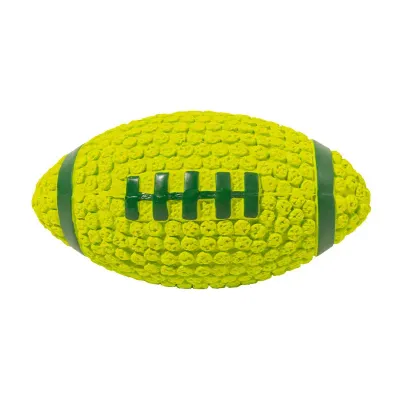 green rugby ball dog toy green rugby ball dog toy