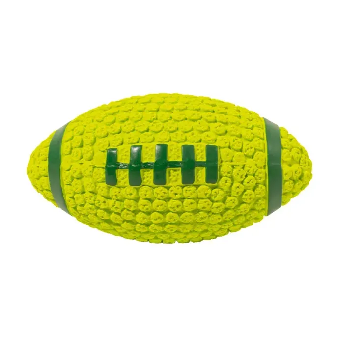 green rugby ball dog toy green rugby ball dog toy