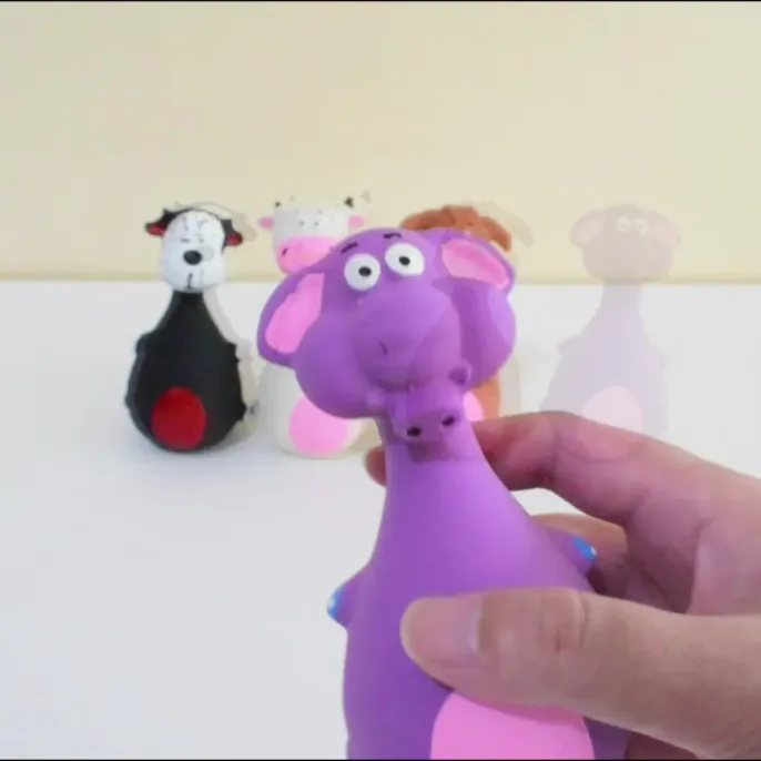 Pet Latex Squeaky Toy Details Animal Shaped Dog Latex Squeaky Chew Toy
